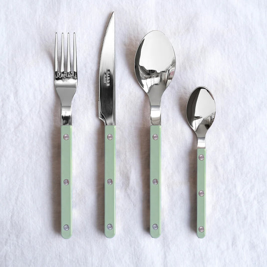 Bistrot Solid Shiny - Asparagus, 5 pcs Set