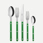 Sabre Bistrot Shiny Cutlery - Garden Green