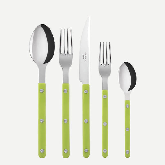 Sabre Bistrot Shiny Cutlery - Lime