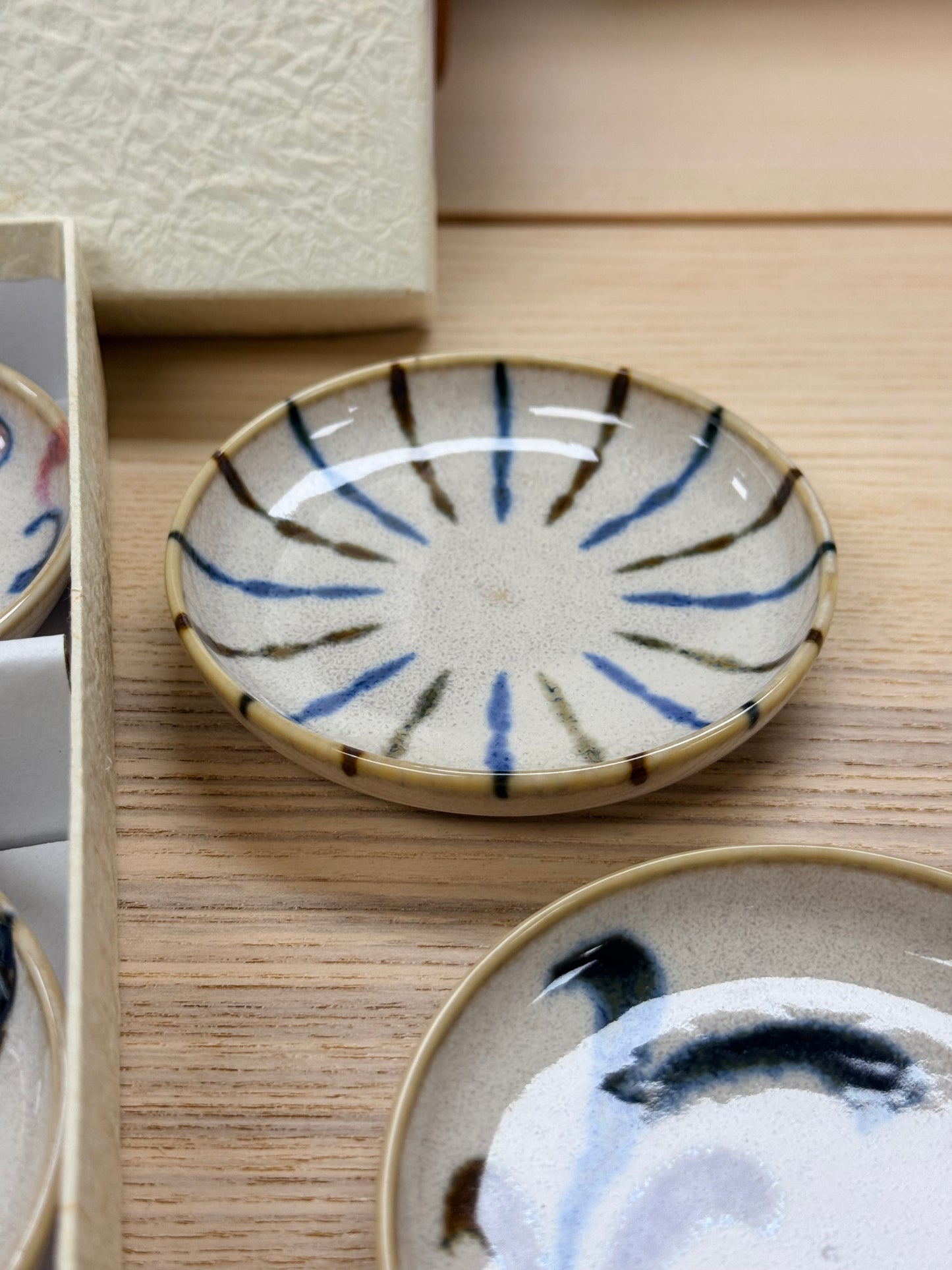 Japanese Mini Bean 8pcs Plate Gift Set