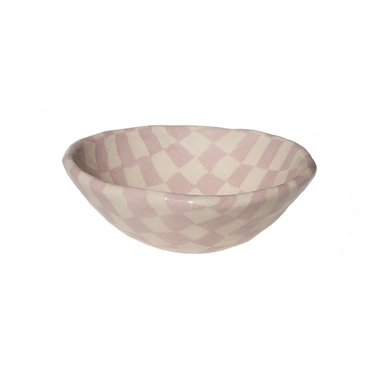 Bowl - Check Purple
