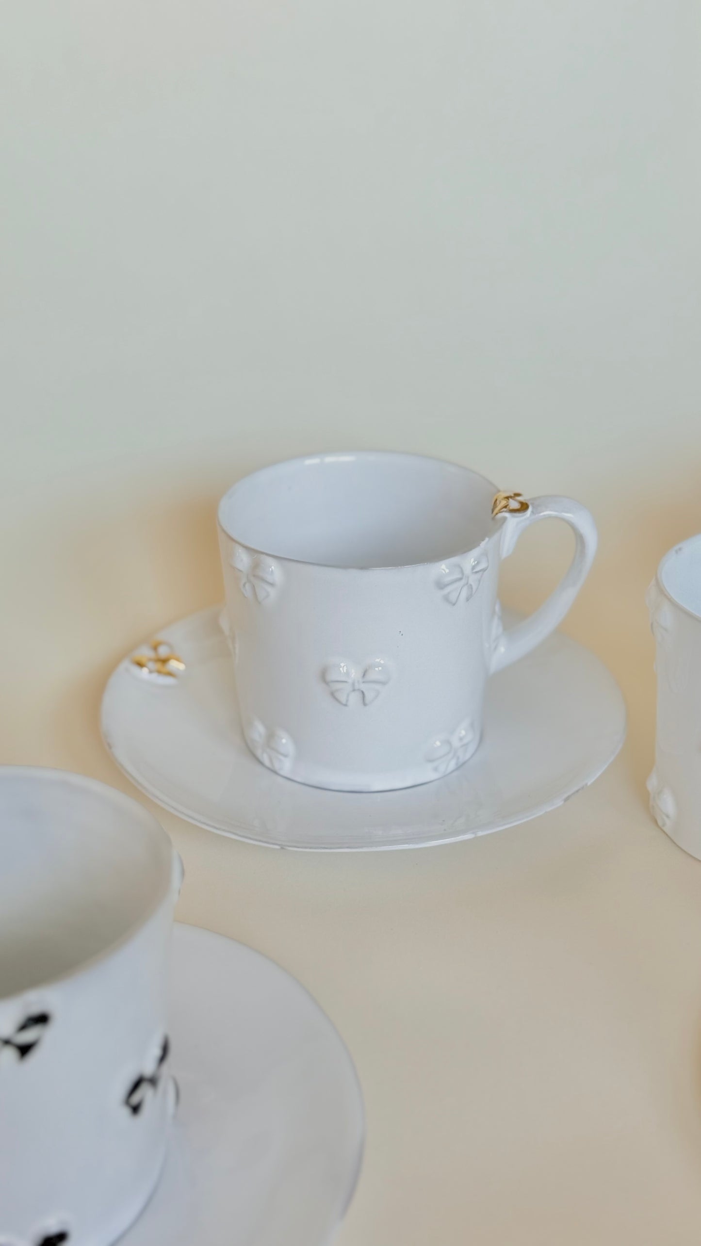 Nœud-Nœud cup with handle