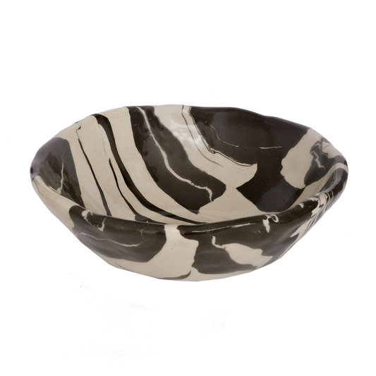 Bowl - Marble Black