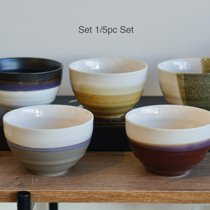 Raku Kiln Rice Bowl Gift Set