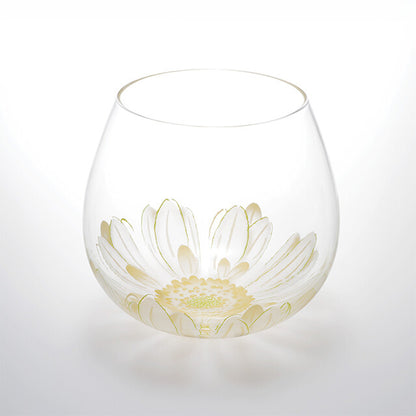 Flower Tumbler Glass