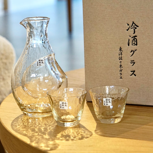 Gold Foil Cold Sake Glass Sets