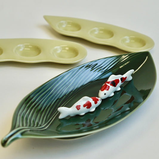 Leafy Long Plate