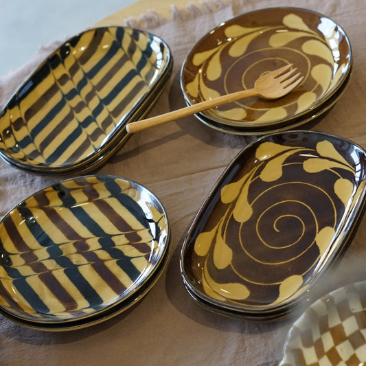 Choco Valentines Dessert Plates