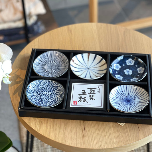 Indigo-Dyed Mini Dish Gift Set