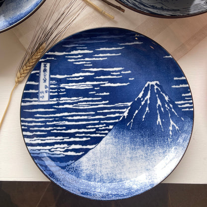 Mt Fuji/Hokusai Dinner Plate