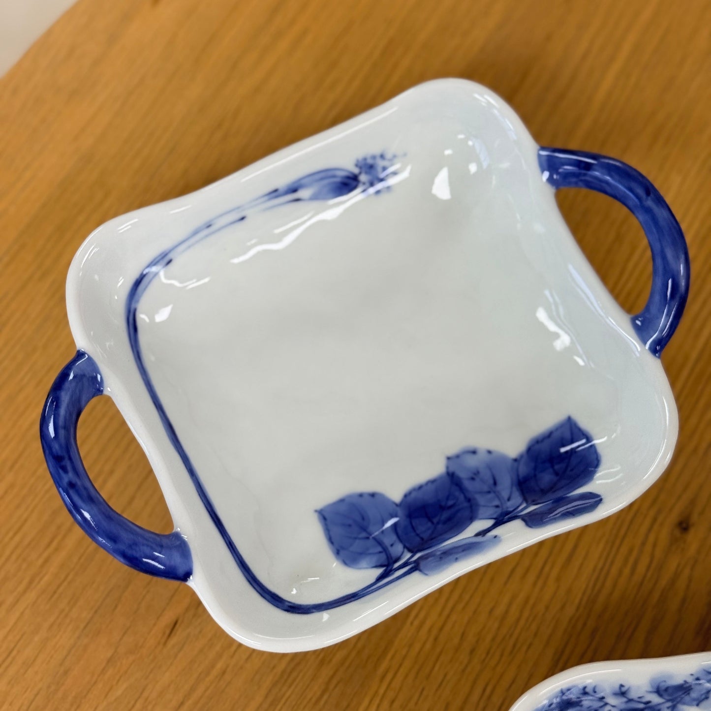 Hand Painted Double Handled All Purpose Bowl