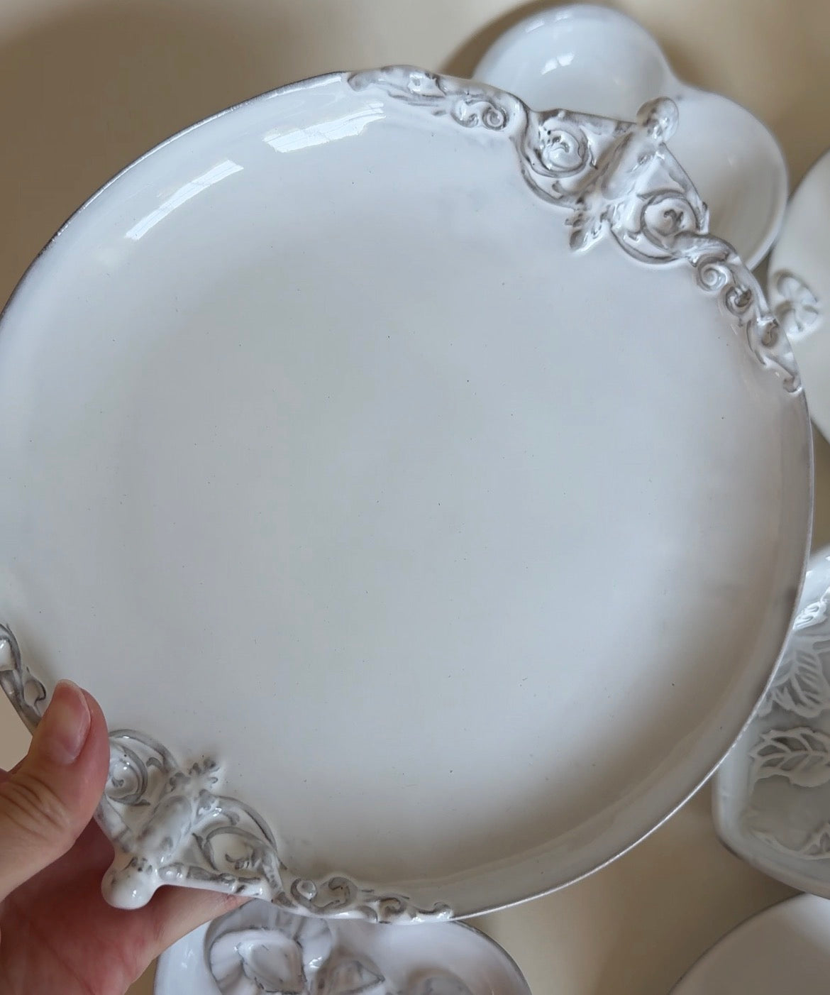Mon Ange Dessert Plate