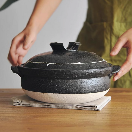 Banko Ware Donabe - Pot Size 8