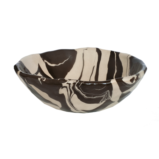 Bowl - Marble Black