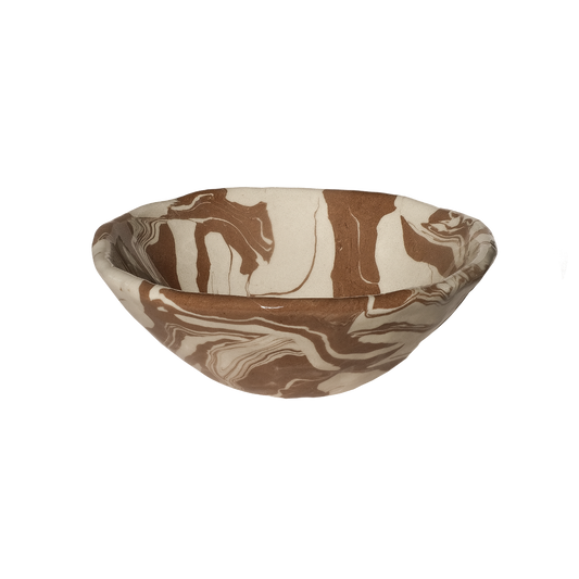 Bowl - Marble Choco - S