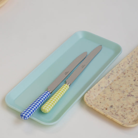 "Milk Jade" Long Tray