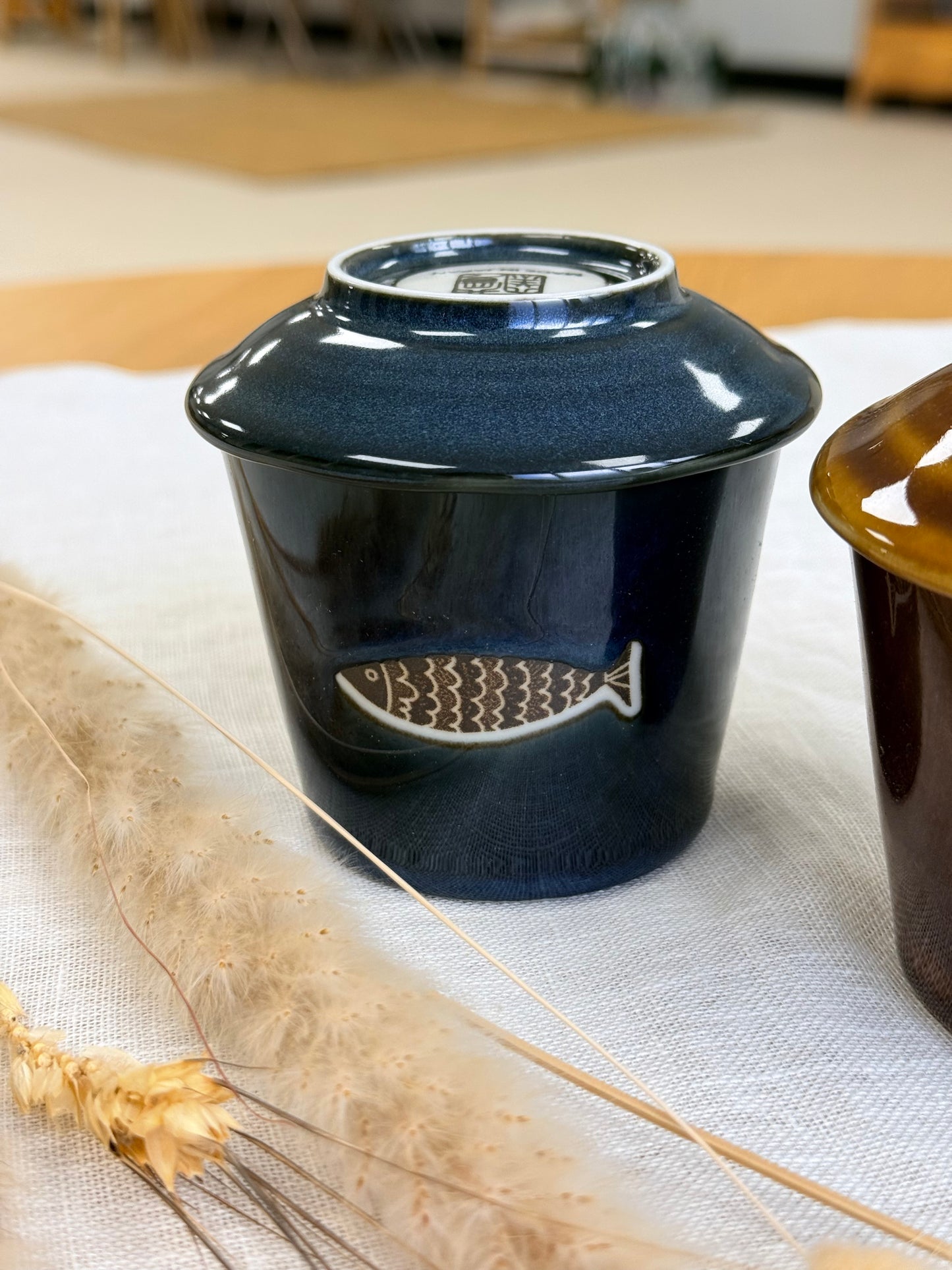 Fish & Fortune Teacup & plate gift set