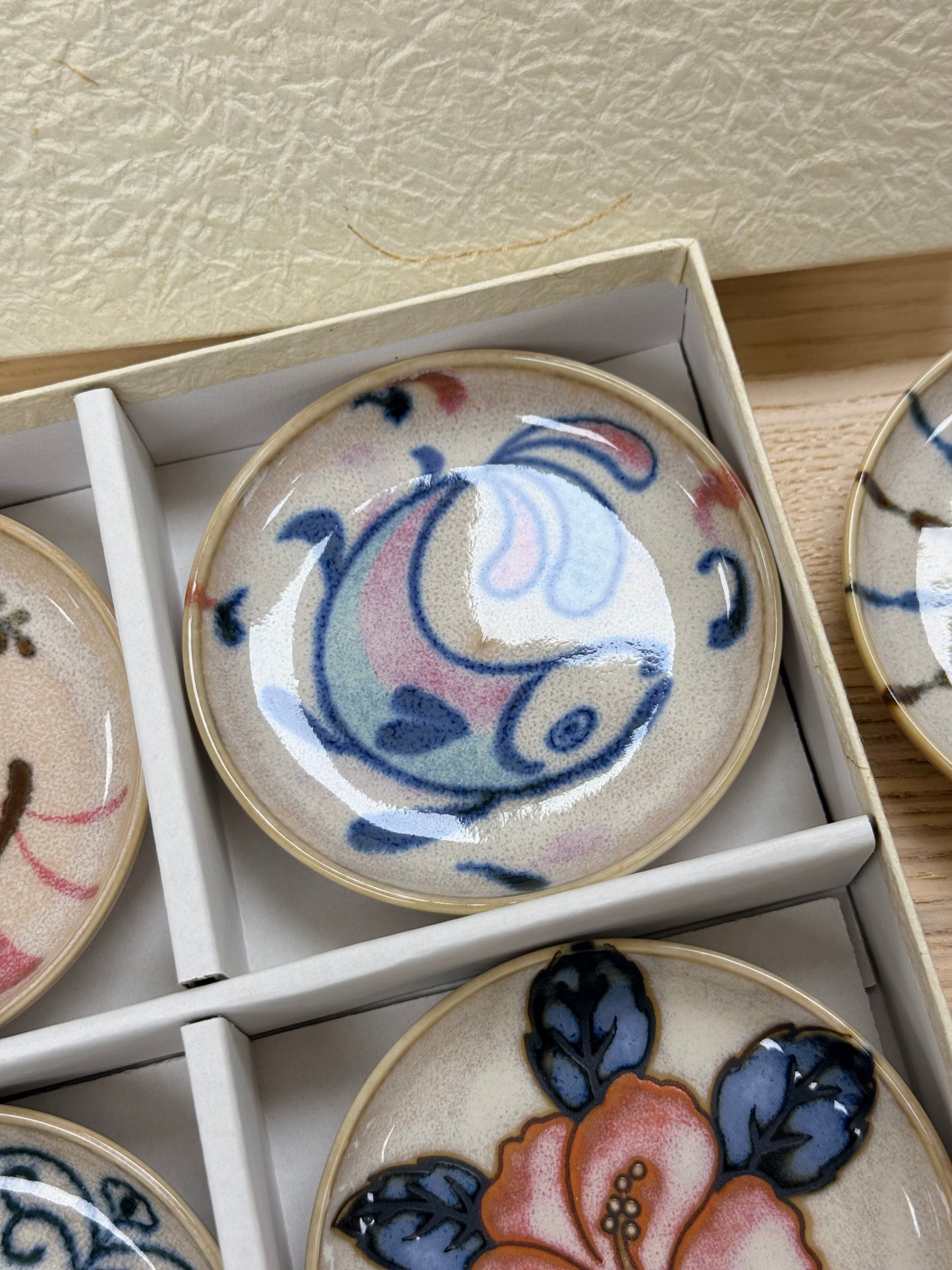 Japanese Mini Bean 8pcs Plate Gift Set