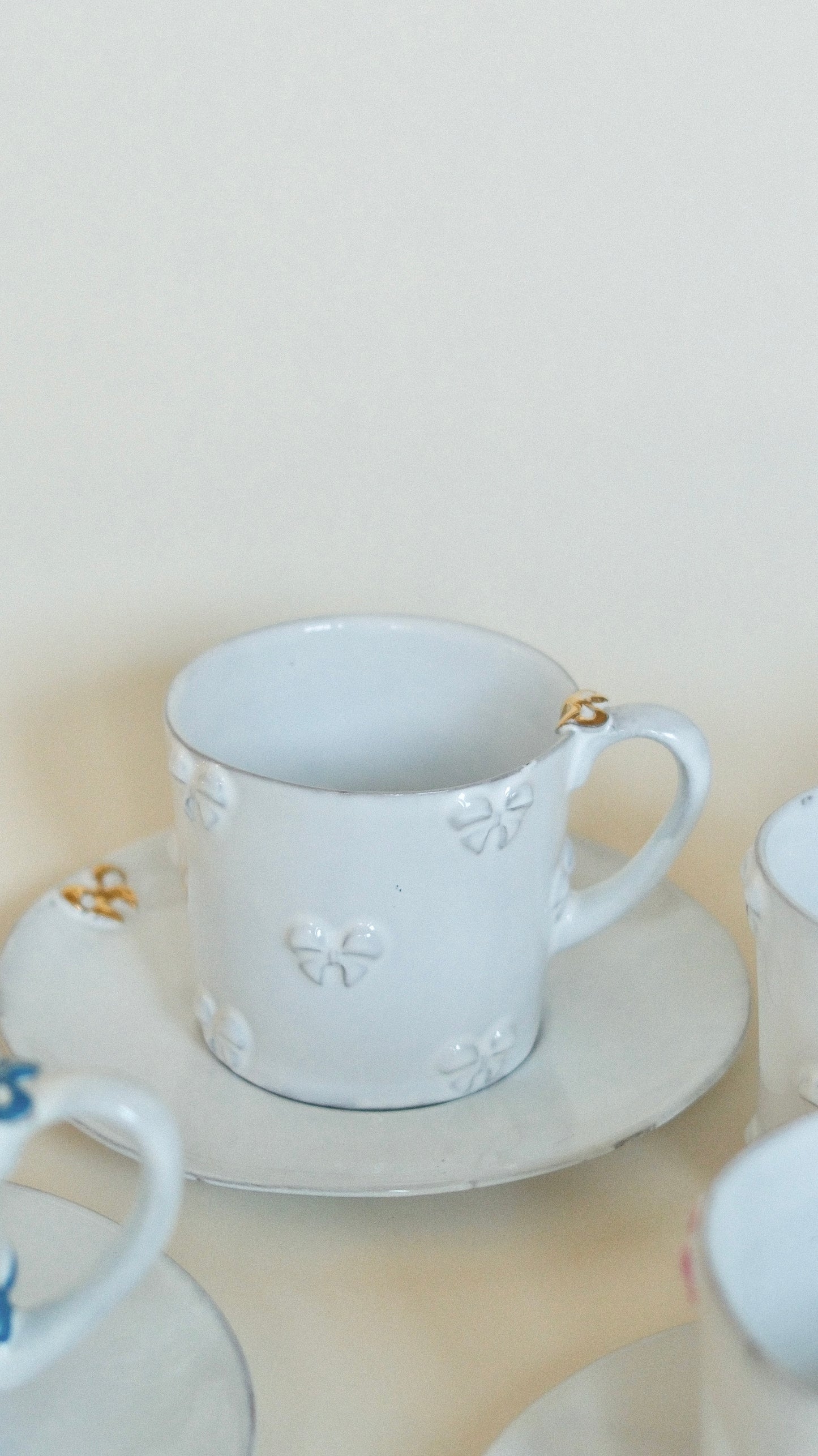 Nœud-Nœud cup with handle
