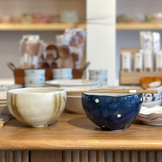 Mino Ware Large Ramen Bowl