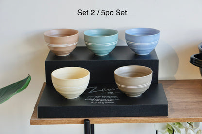 Raku Kiln Rice Bowl Gift Set