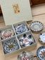 Japanese Mini Bean 8pcs Plate Gift Set