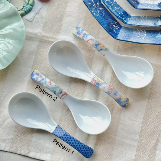 Ceramic Soup Spoons