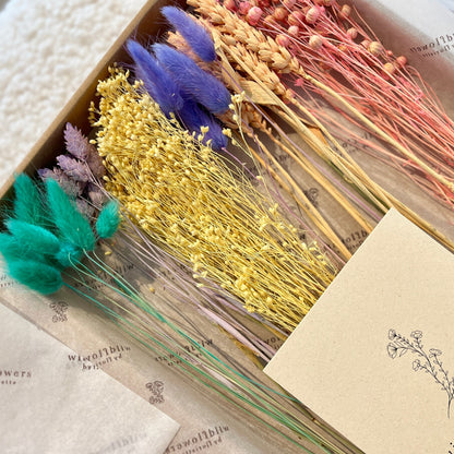 Dried Flowers in Letterbox