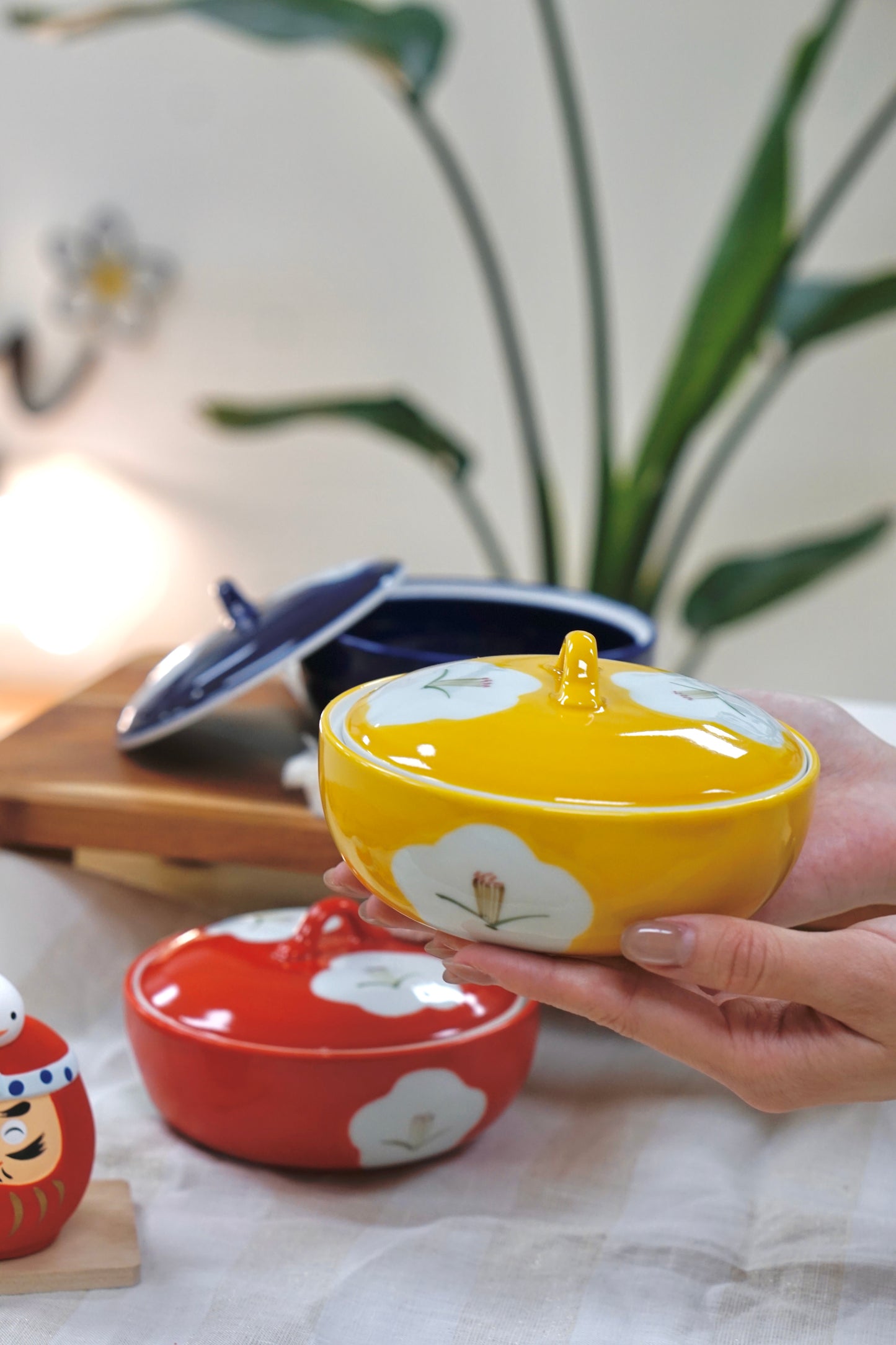 Steam Bowl with Lid - Arita Ware