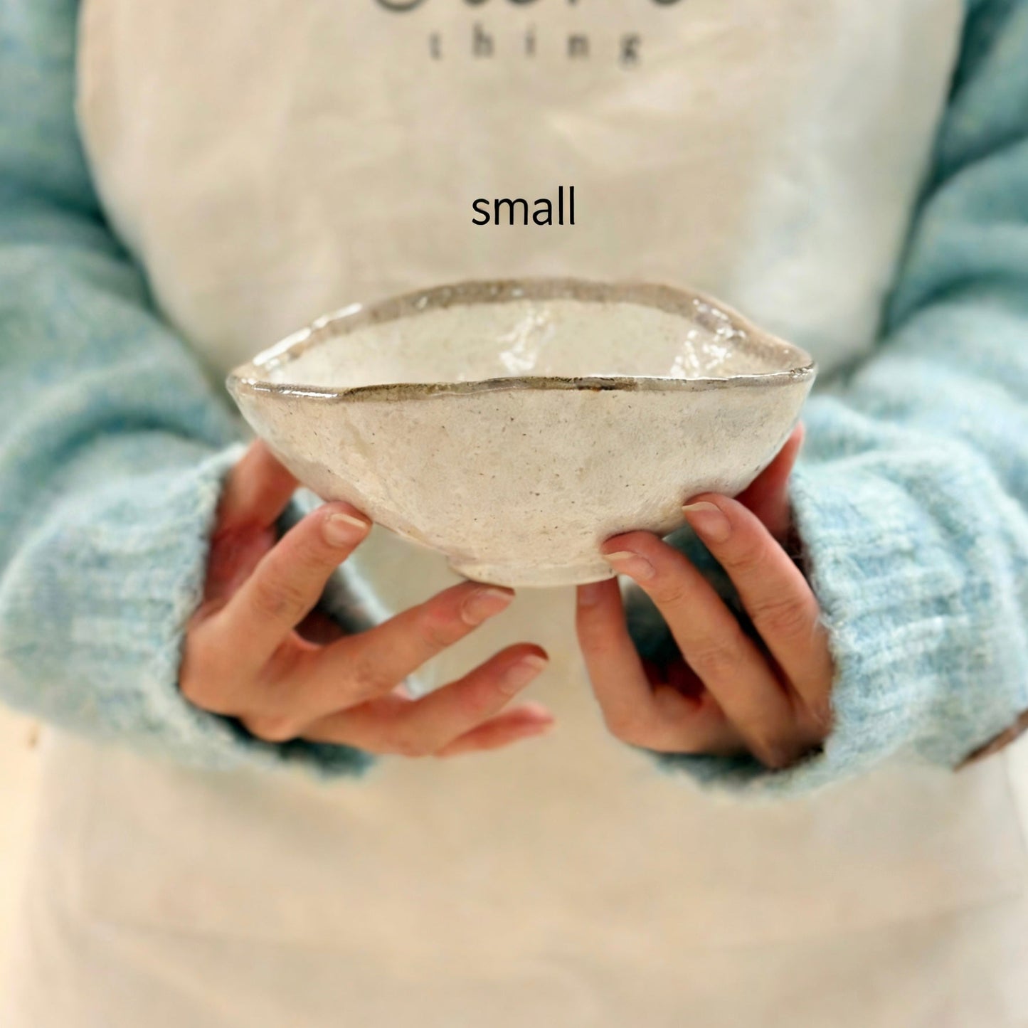 Shiro Karatsu Wabi Bowl