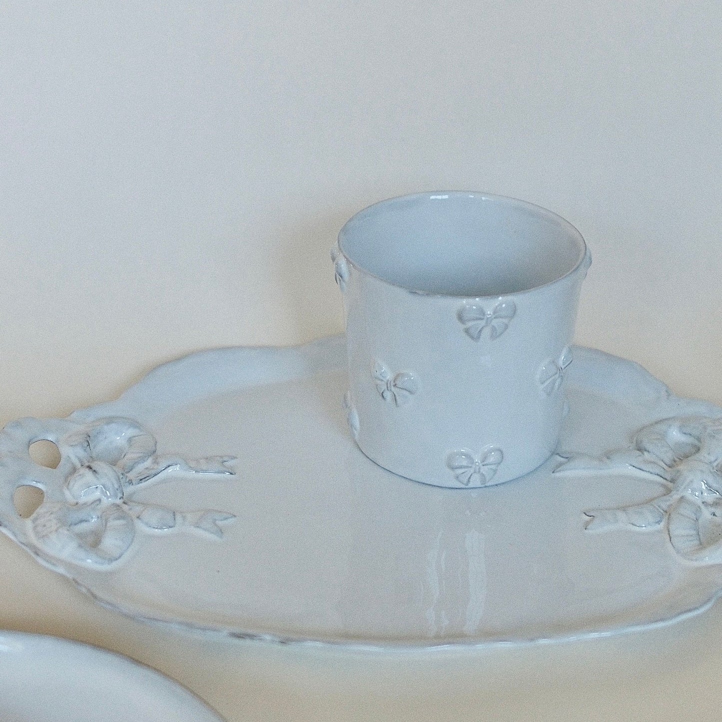 Marie-Antoinette L platter with handle
