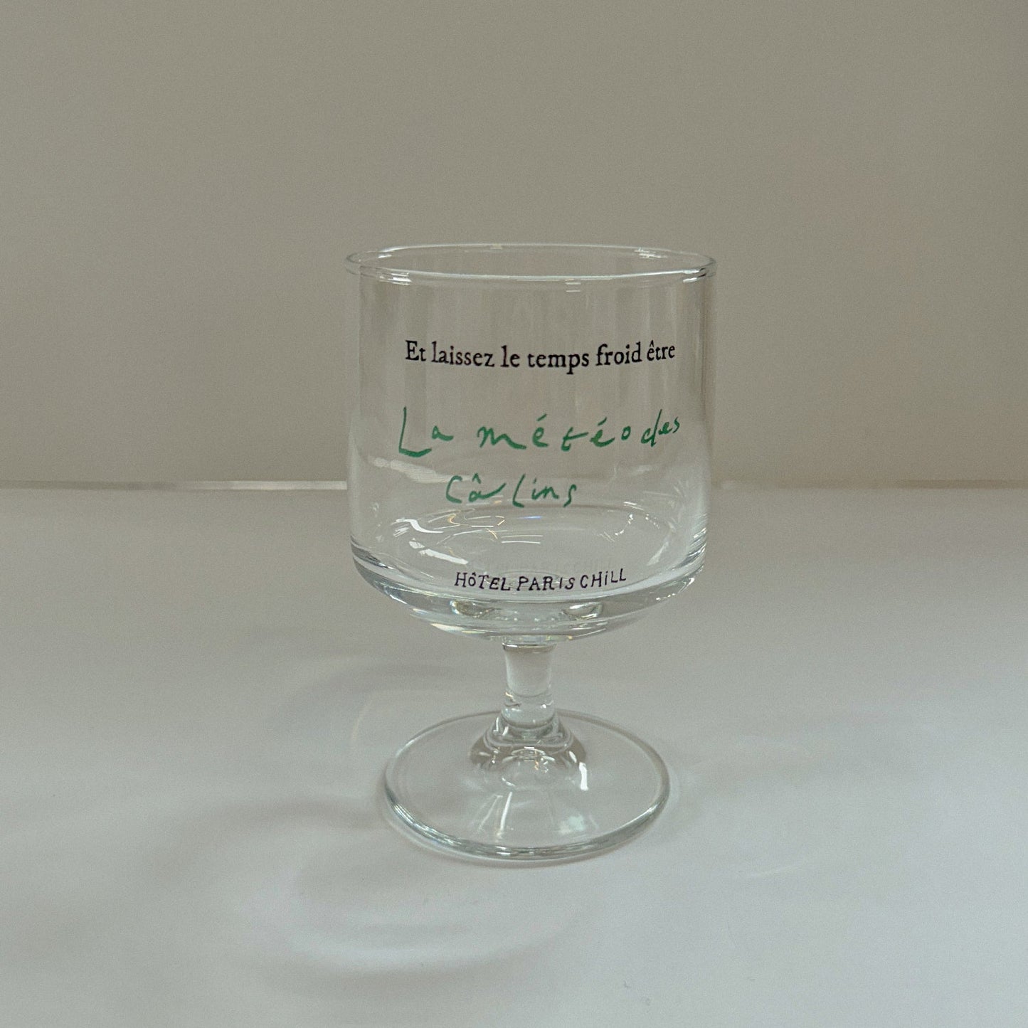 Chill Weather Wine Glass