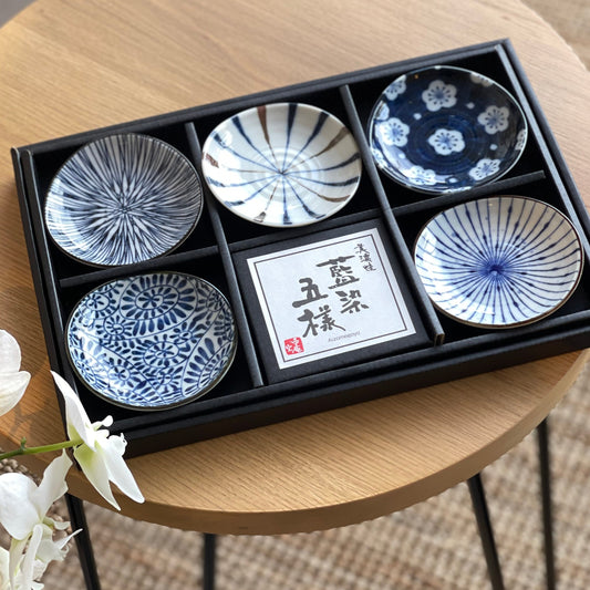 Indigo-Dyed Mini Dish Gift Set
