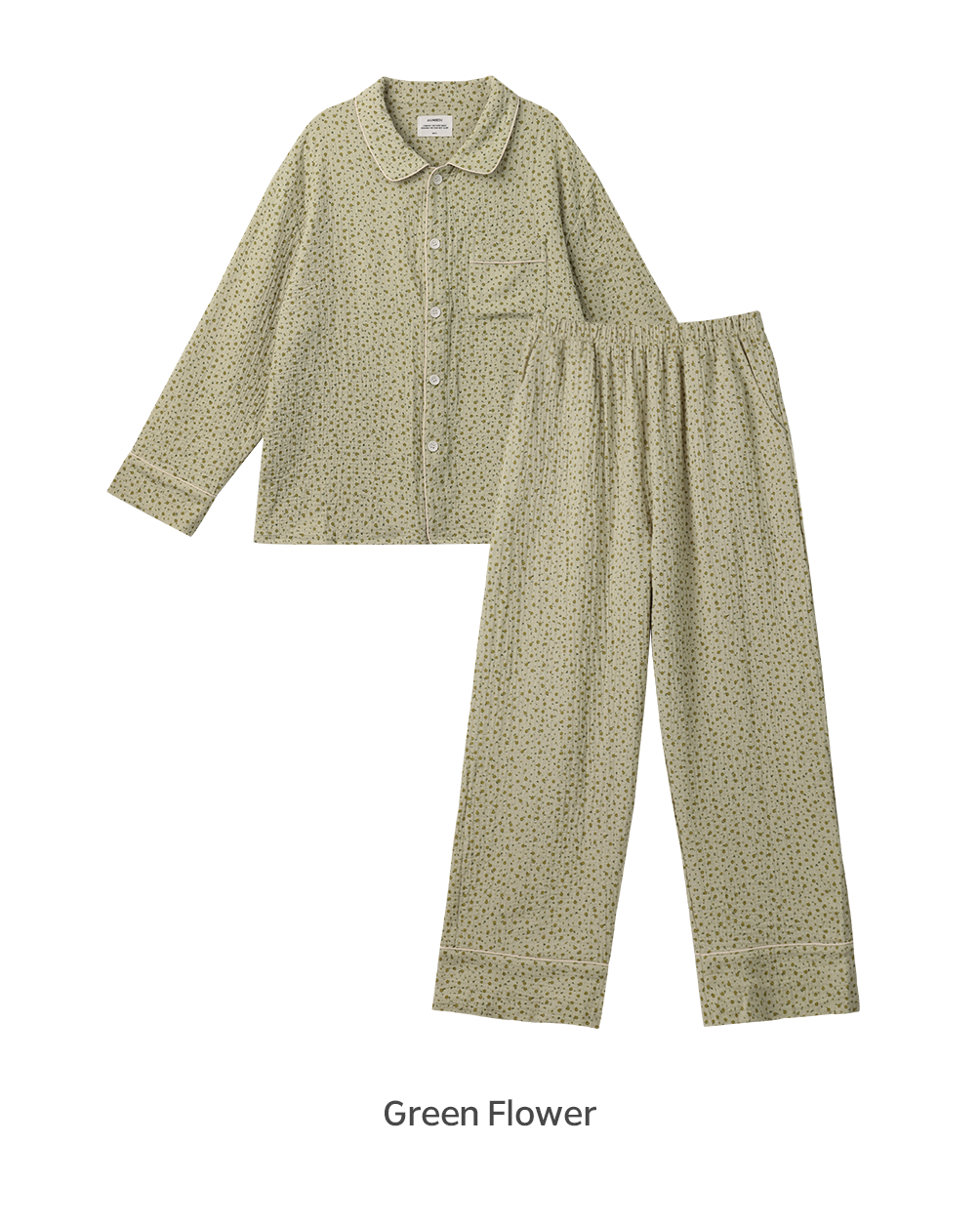 Floral Cotton Pajama Set