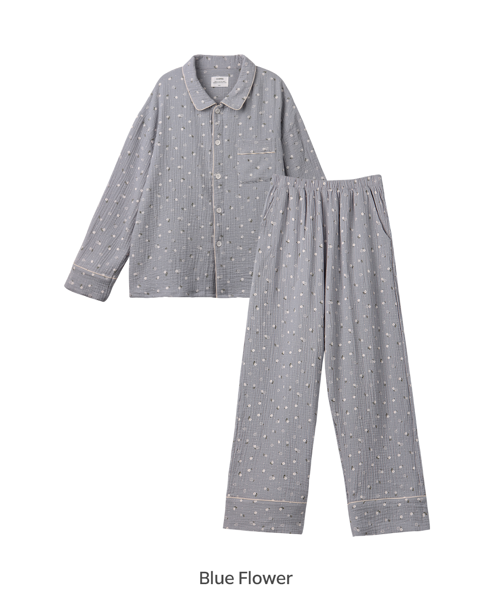 Floral Cotton Pajama Set