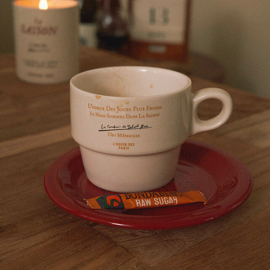 La Saison Dijon on Linen Mug