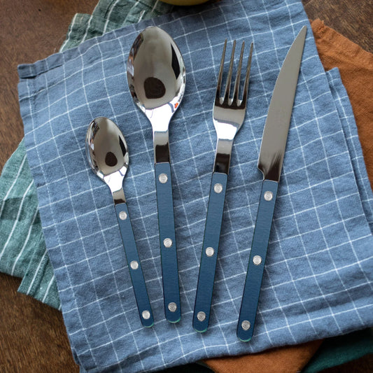 Bistrot Pearly Shiny - Steel Blue 5pc Set