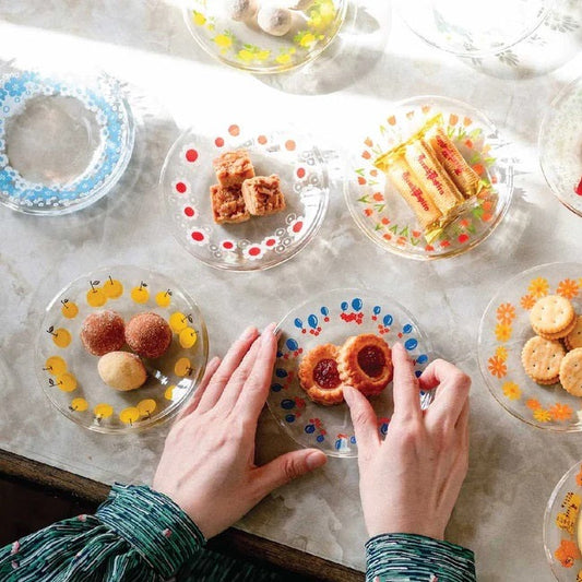 Aderia Retro Glass Plate