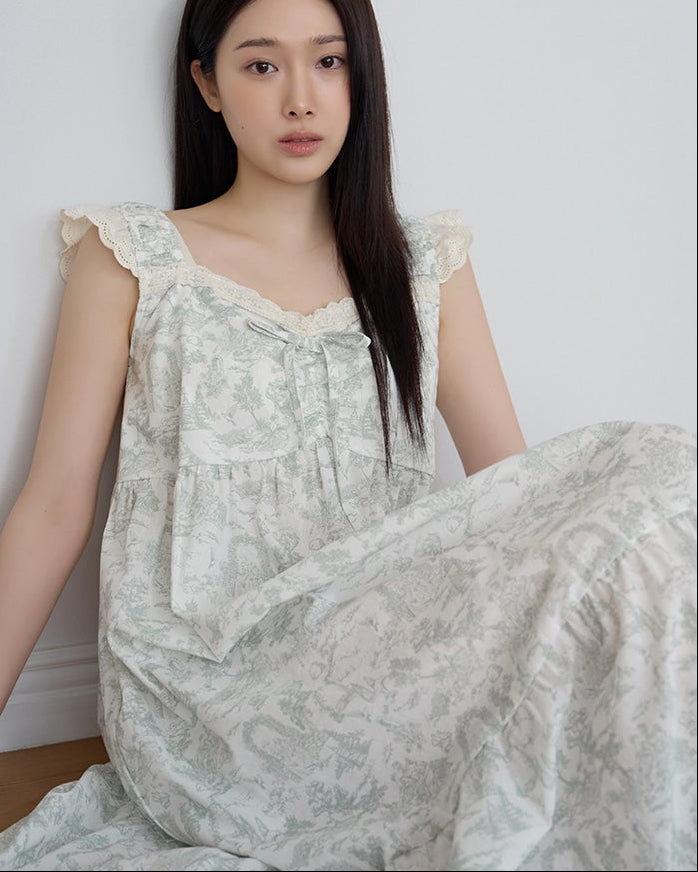 Arte Lace Sleeveless One-Piece Dress