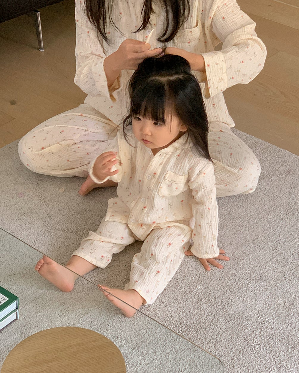 Baby J Floral PJ set