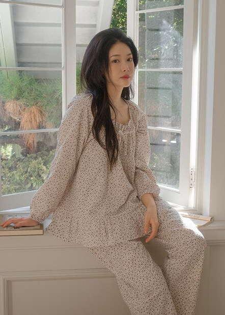 Modni Flower Pajama Set