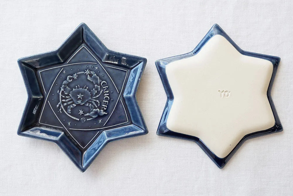Constellation charm plate - Cancer