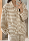 Ultra Warm Polar Fleece Striped PJ Set