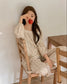 Cosette Flower Long Sleeve Pajama