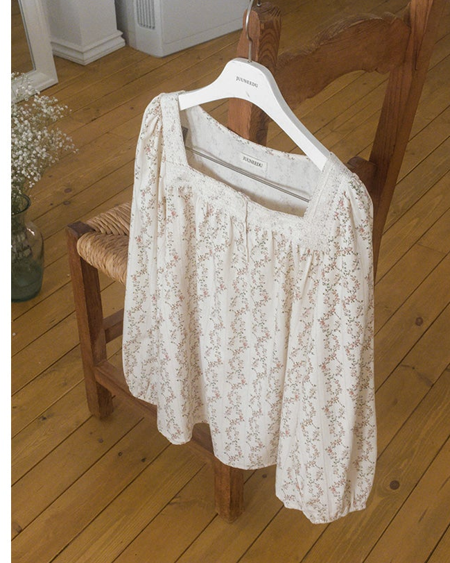 Cosette Flower Long Sleeve Pajama