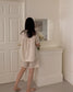 Daphne Shortsleeve 2pc Set with Hair Scrunchie