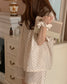 Daphne Shortsleeve 2pc Set with Hair Scrunchie