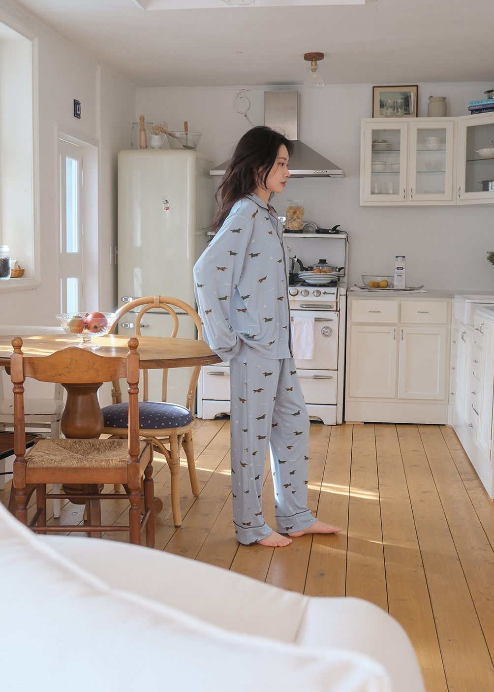 Dachshund LS Pajama Set