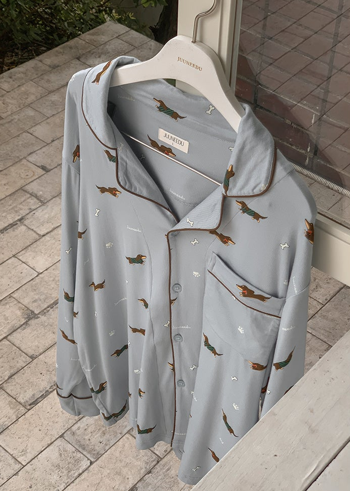 Dachshund LS Pajama Set