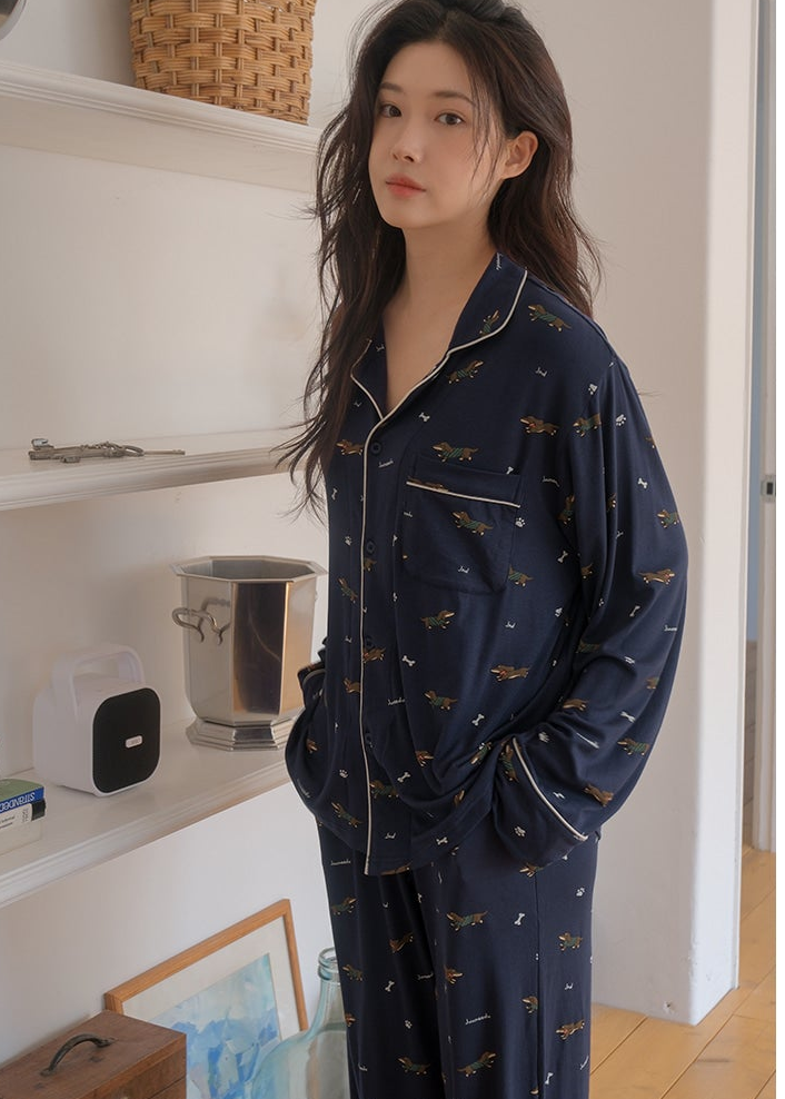 Dachshund LS Pajama Set